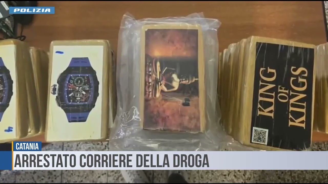 Catania: arrestato corriere della droga