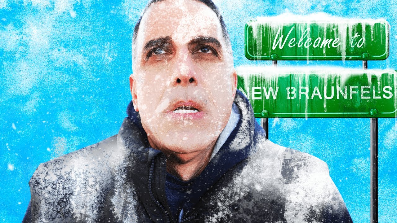Frozen In New Braunfels, Texas
