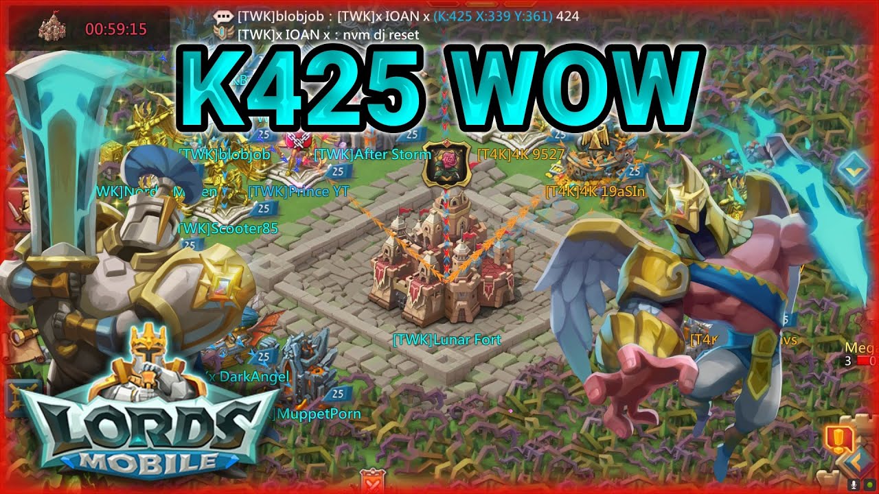 K425 War of Wonders! Live - Lords Mobile