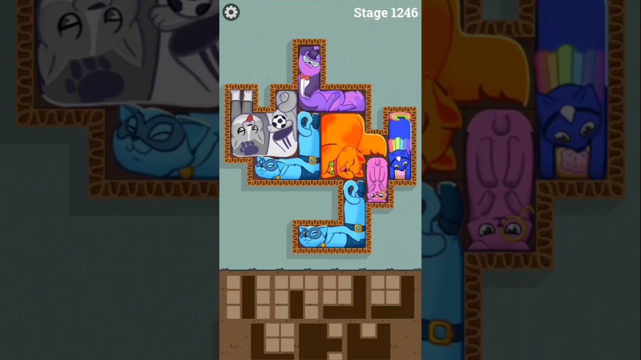 Puzzle Cats - Gameplay Walkthrough (iOS & Android) #shorts #games #funny