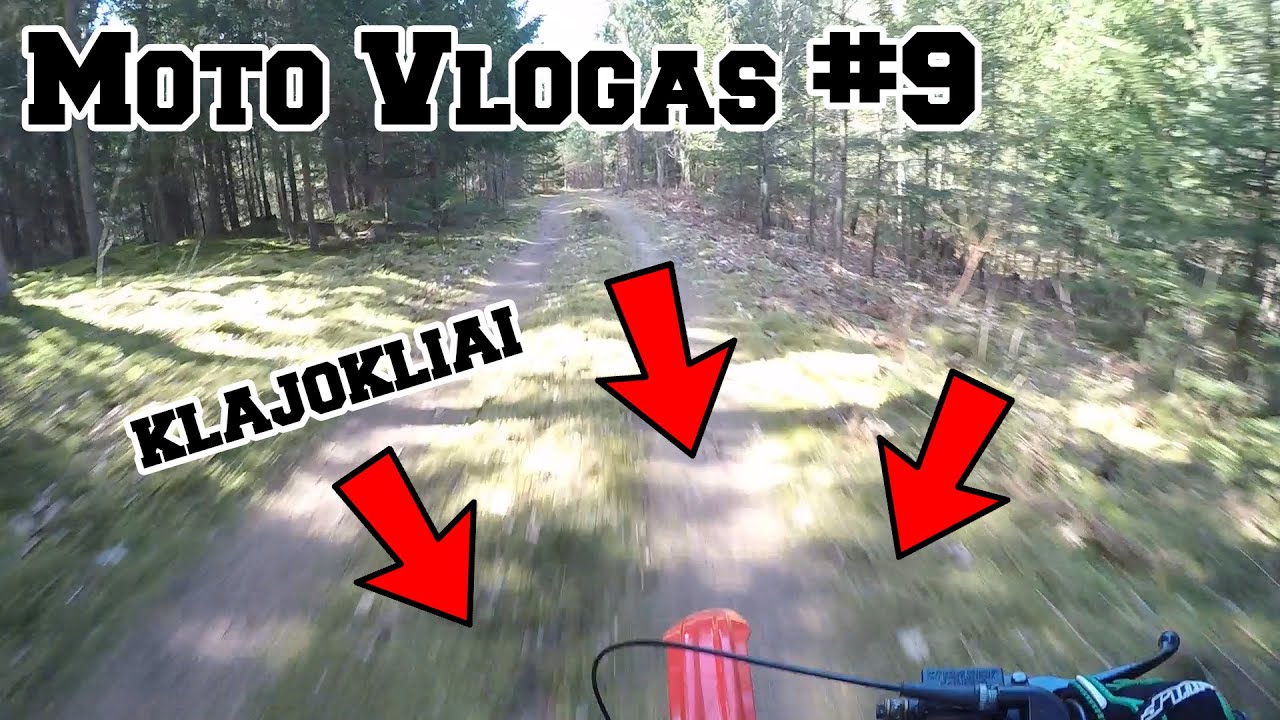 Moto Vlogas #9 Klajojam MIŠKUOSE. Daug visokio VEIKSMO.