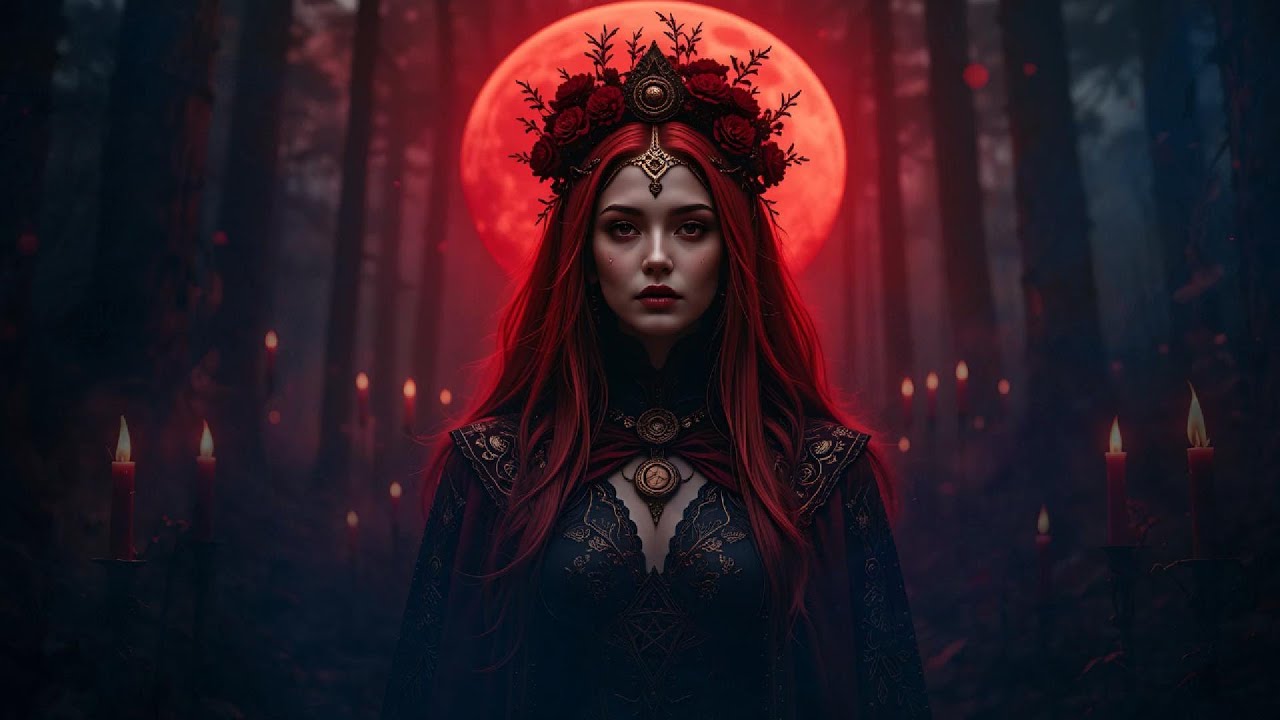 Blood Moon Witch | Enchanting Gothic Witchcraft & Mystical Ambient Music