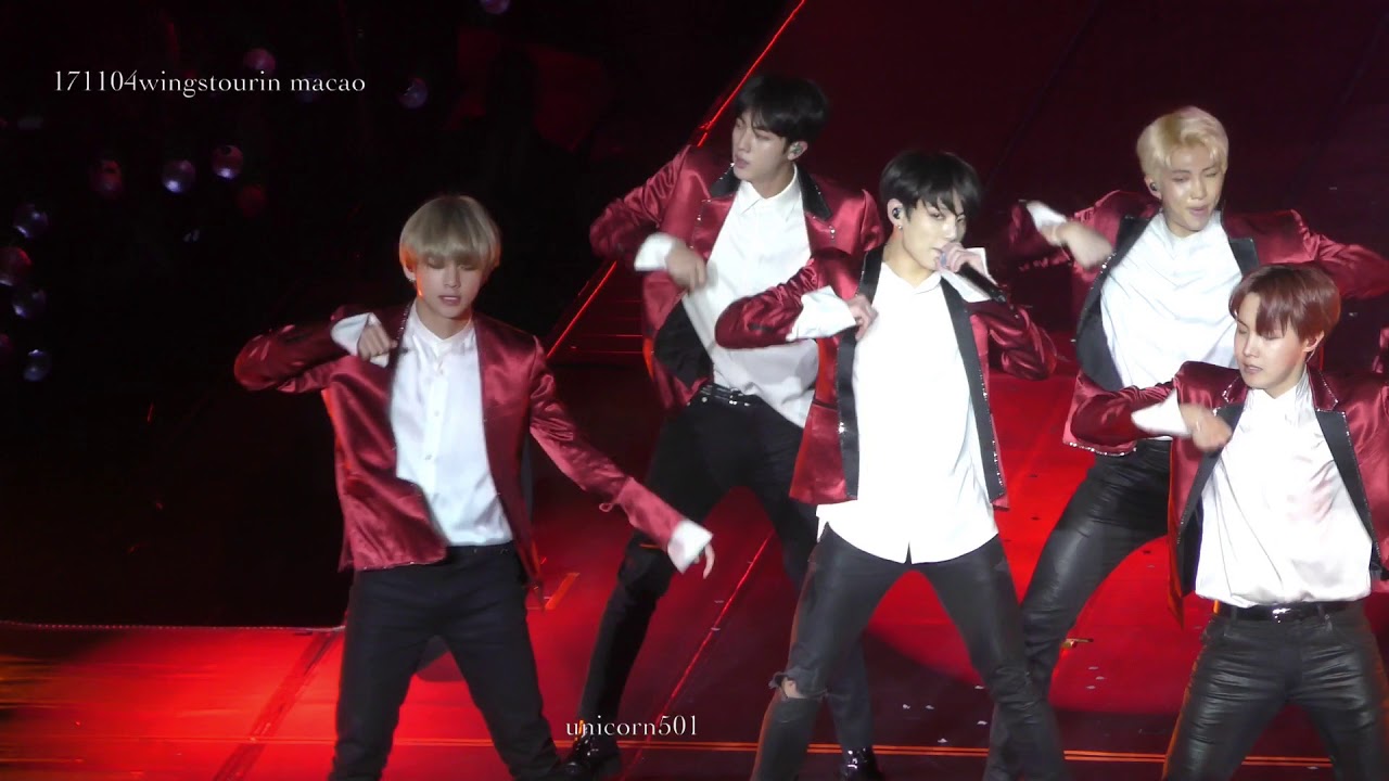 171104 @ BTS wings macao macau Medley taehyung  focus