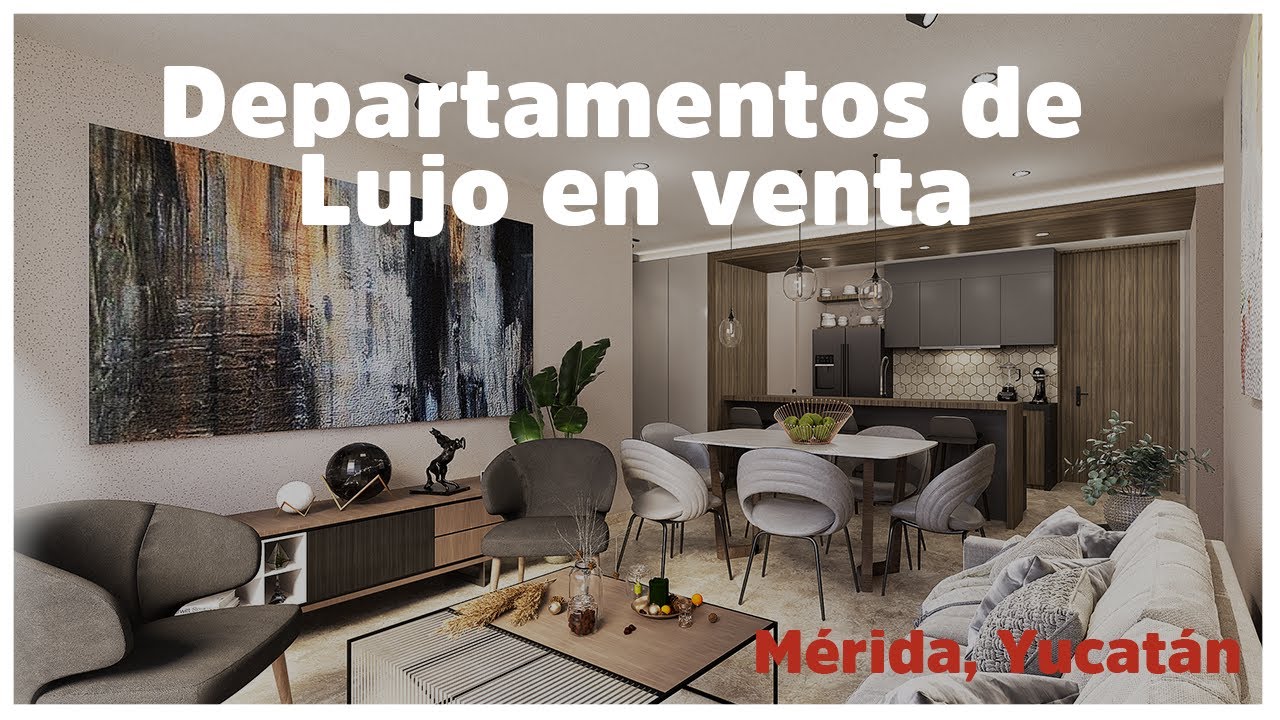Departamentos de Lujo en el Norte de M&eacute;rida, zona privilegiada  ✅