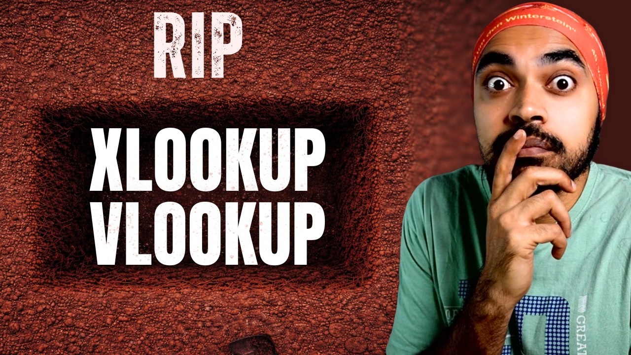 Goodbye XLOOKUP and VLOOKUP. This Is Better
