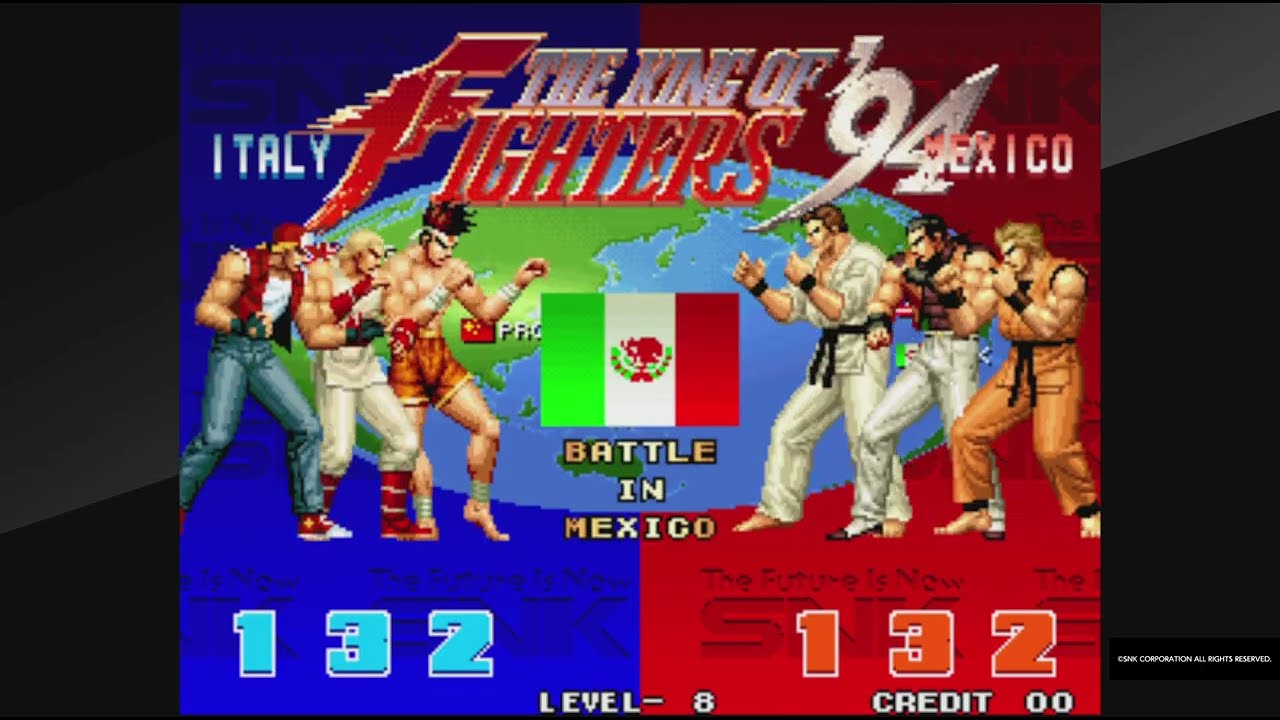 Horrific gaming - THE KING OF FIGHTERS '94 - Fatal Fury Team