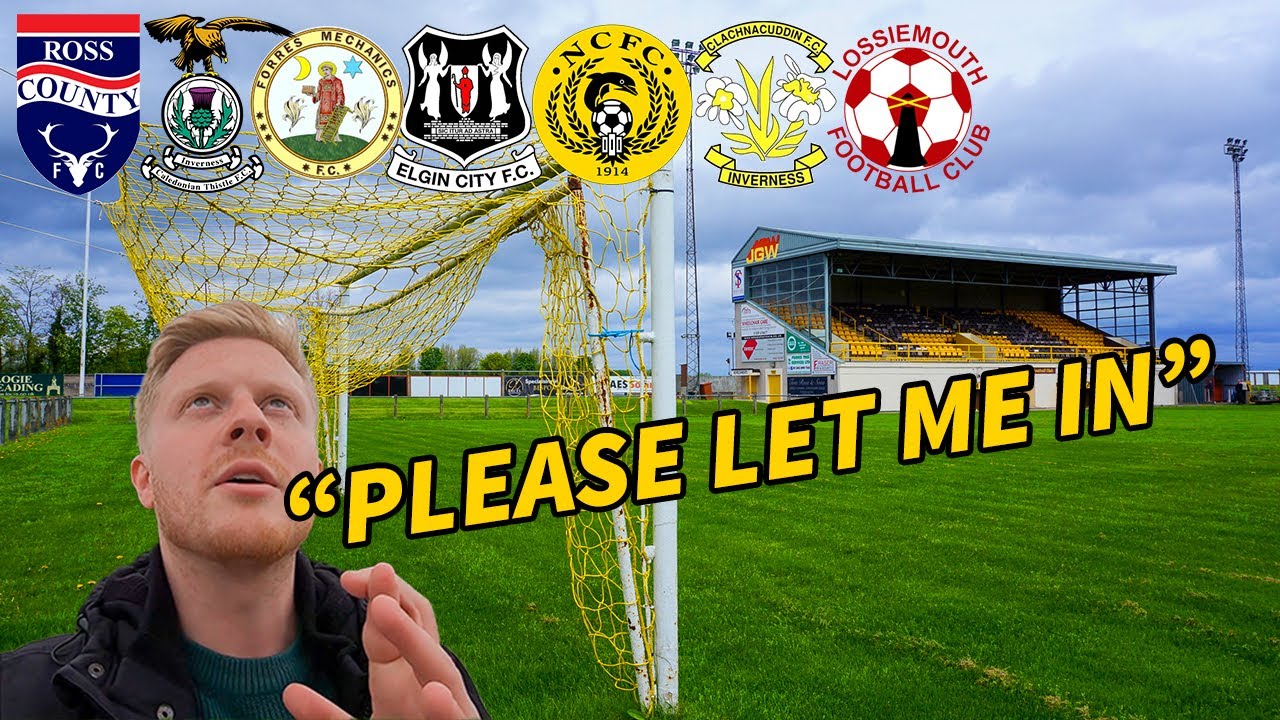 HIGHLAND GROUNDHOPPING PART 1 - Inverness Caley Thistle, Ross County, Forres Mechanics & MORE!!!