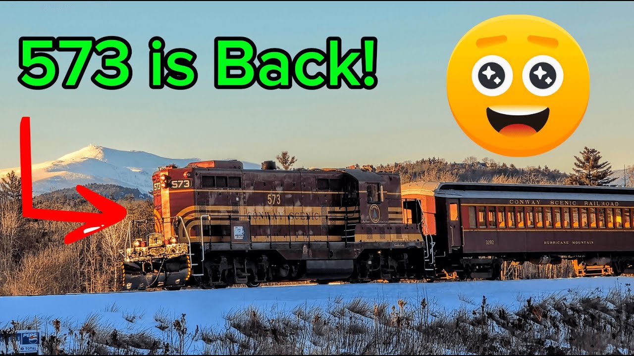 Snowy Chase to Conway, Conway Scenic Railroad