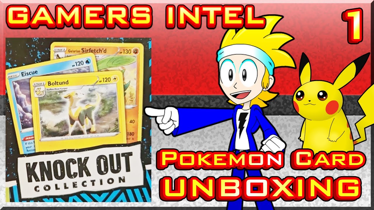 Pokemon Cards Unboxing - 1 - Knock Out Collection - Gamers Intel