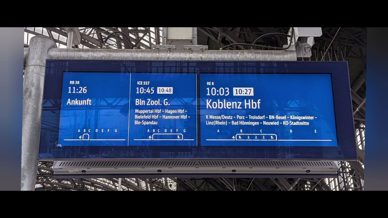 Bahnsteigansagen (Heiko Grauel) Köln Hbf (Teil 11)