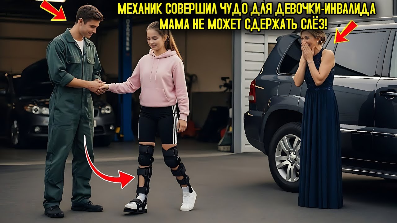 Бедный механик сотворил ЧУДО для дочери-инвалида миллиардера — мама РАСПЛАКАЛАСЬ!