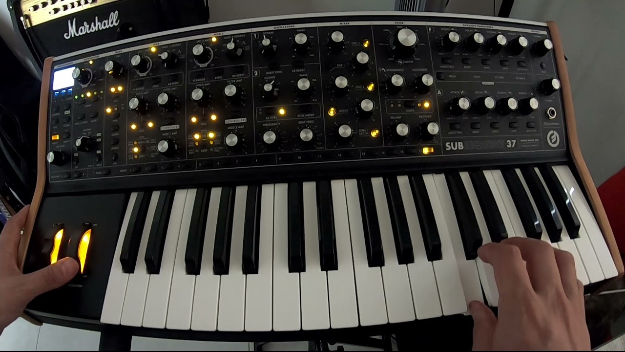 Shine On You Crazy Diamond - Pink Floyd (moog sub37 synth cover)