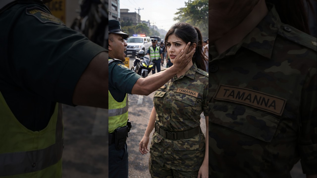 Corrupt Cop Slapped Her &mdash; He Didn&rsquo;t Know She Was an Army Officer | #ai #army