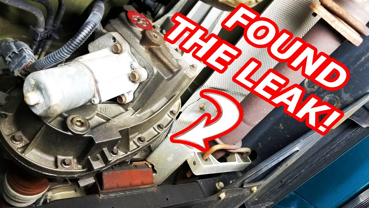 I THINK I FOUND THE TRANSFER CASE LEAK