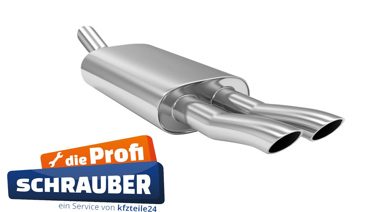 Auspuff / Schalldämpfer wechseln - VW Golf 4 [TUTORIAL]