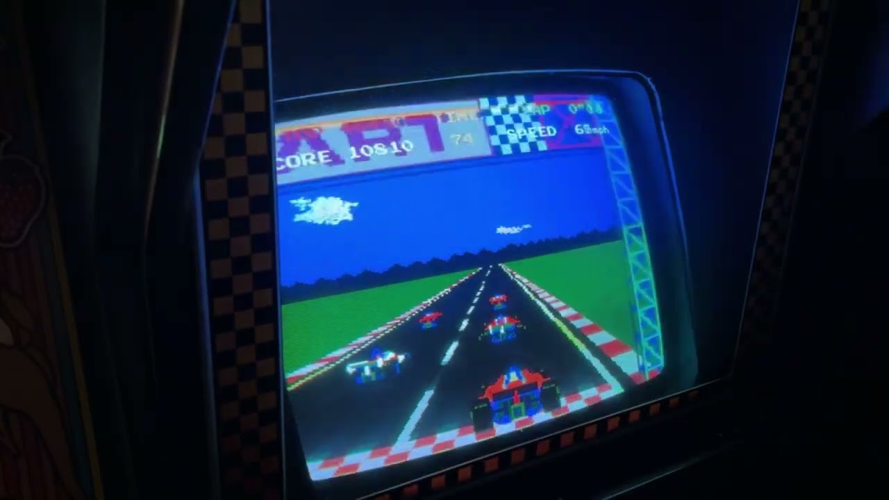 Pole ￼ position Arcade game is fixed