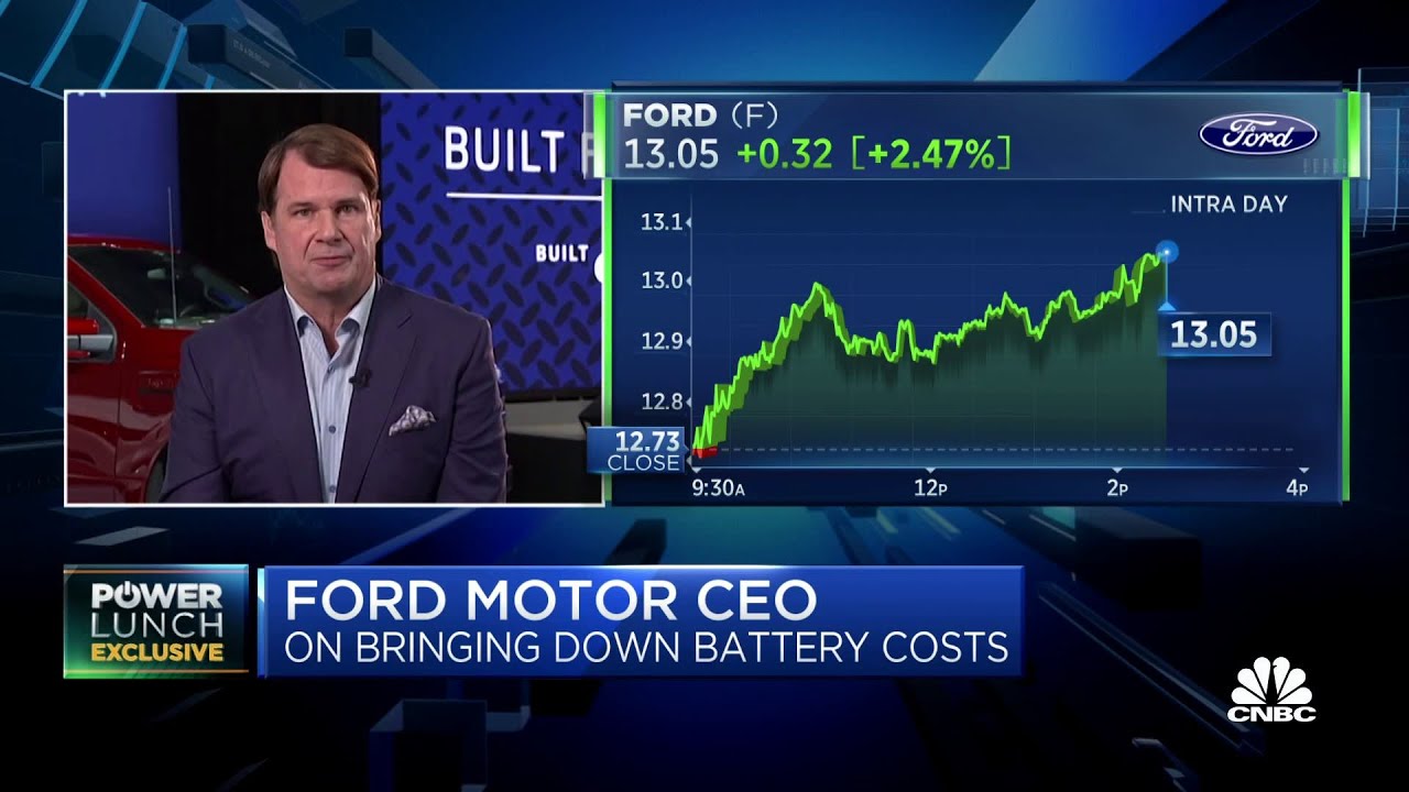Ford announces new U.S. factory for batteries, licenses tech from China's CATL