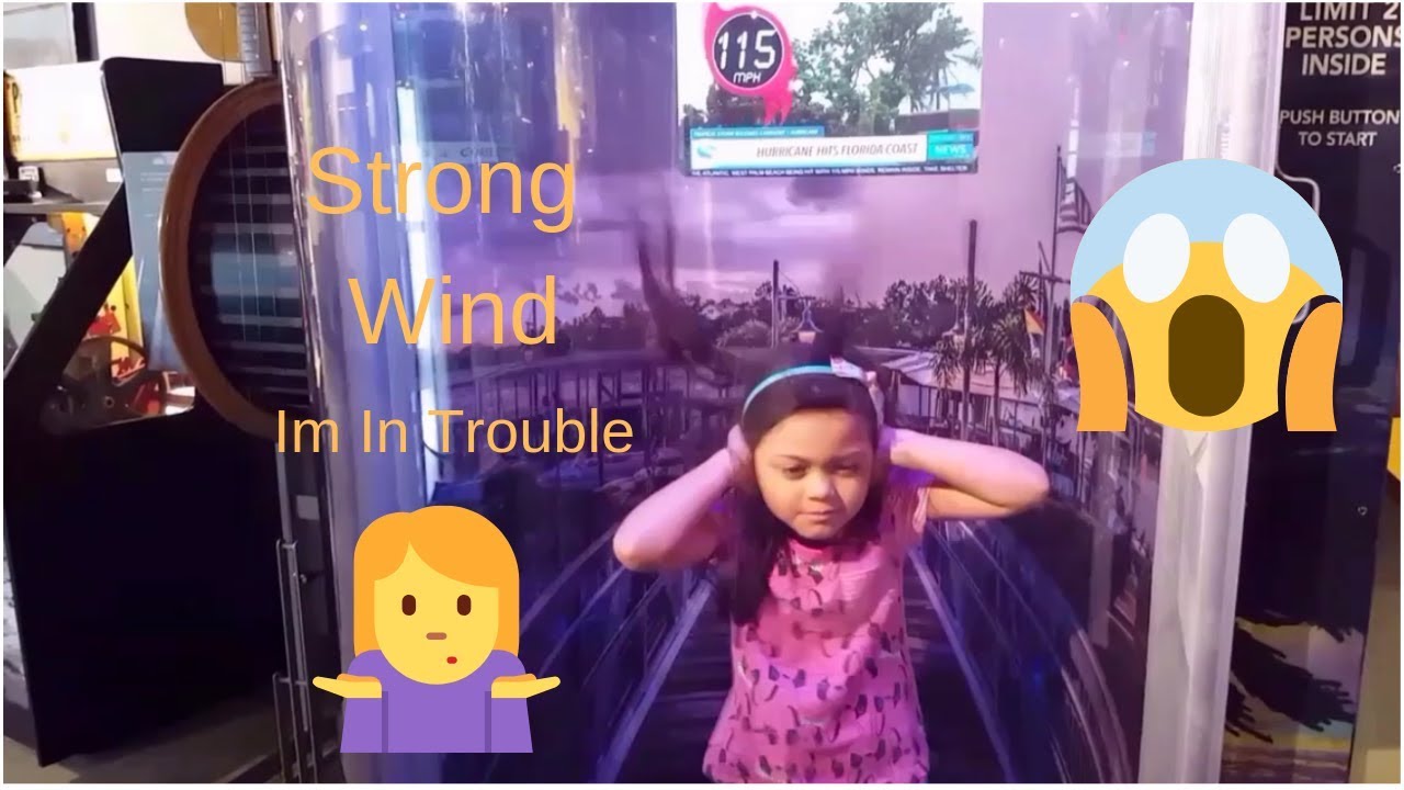Inside Hurricane Simulator || Zoe And Family