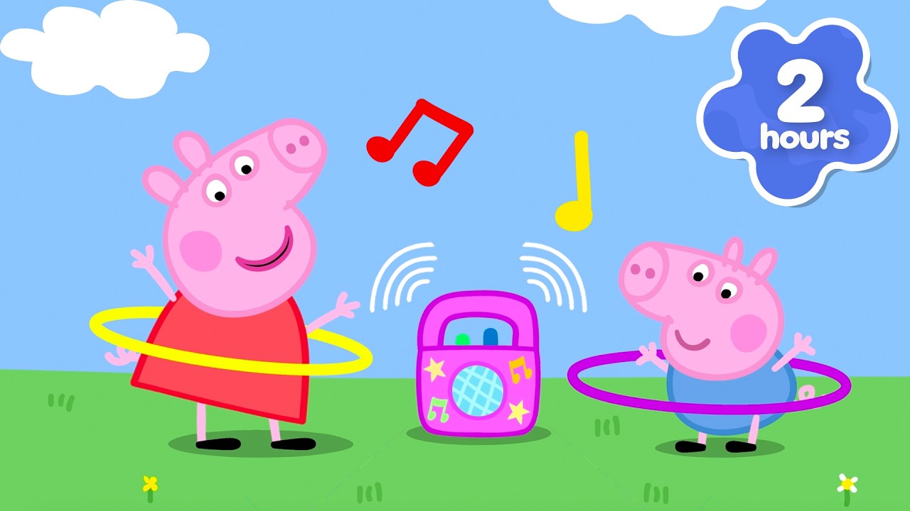 Peppa e George imparano l’Hula-Hoop! 🌟 Avventura all’Aria Aperta | Episodi Completi | 2 Ore