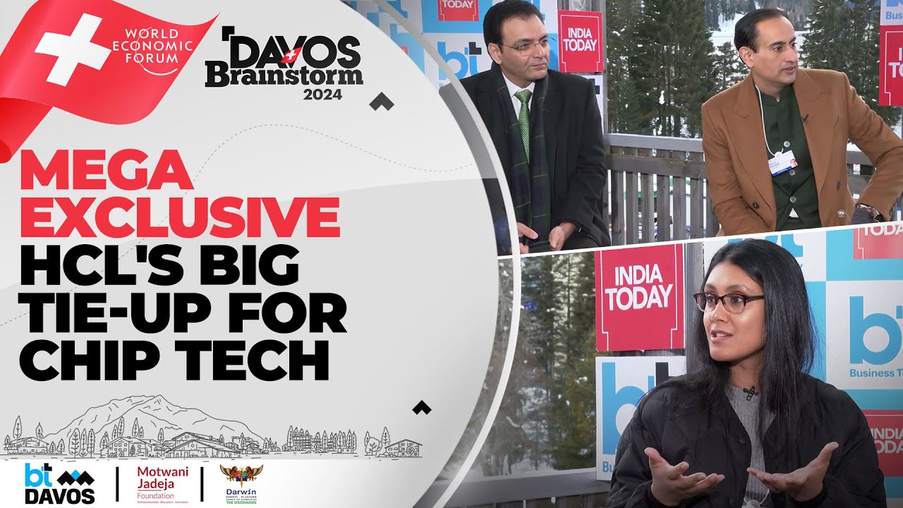 #DavosBrainstorm2024:  Roshni Nadar Malhotra Tells BTTV Of The Big Deal With Foxconn