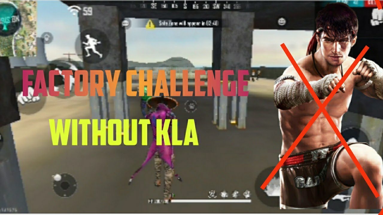 Factory Challenge Without Kla Character 🔥🔥🔥