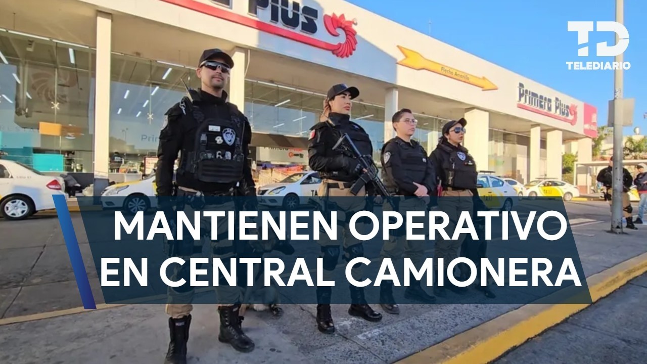 Vigilancia en la Central Camionera de Tlaquepaque se mantiene de forma permanente