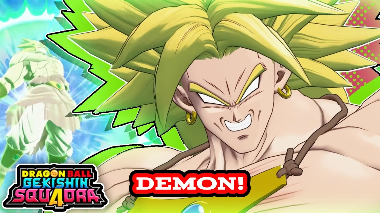 LSSJ Broly DESTROYS Dragon Ball Gekishin Squadra! (He's A Demon...)