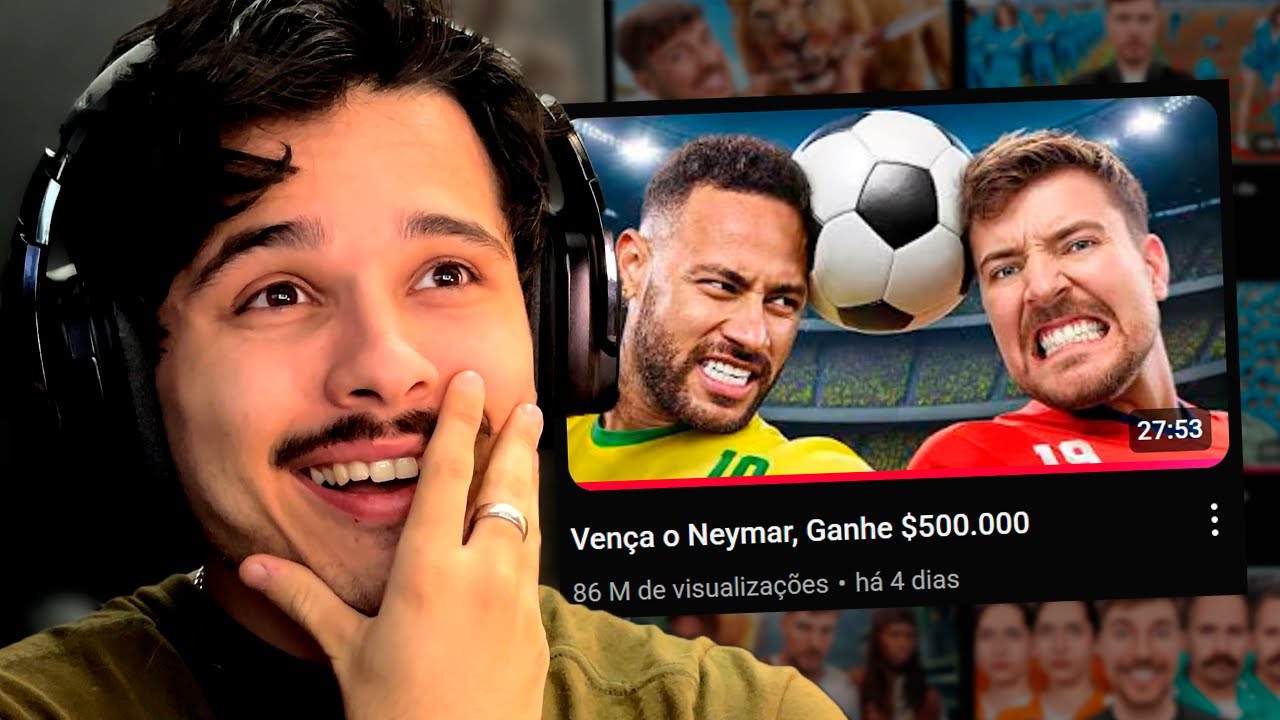Neymar e MrBeast... apenas