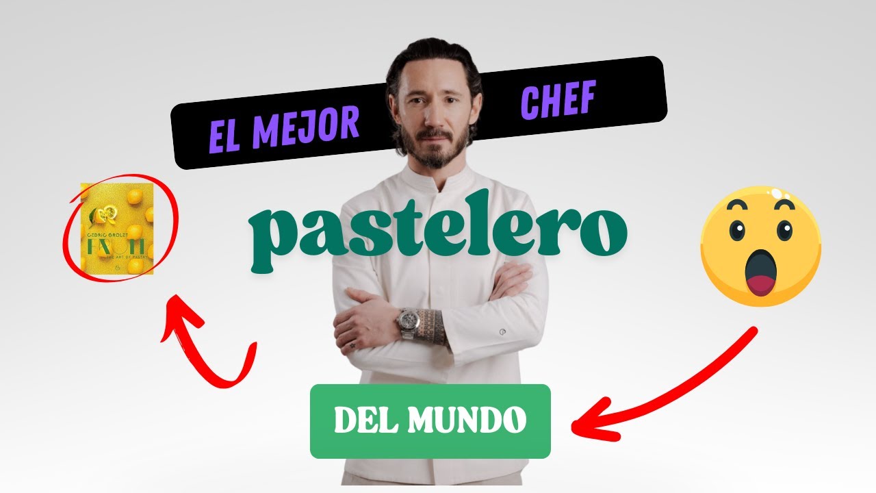 Cedric grolet (el mejor chef pastelero del mundo🌍) Historia verdadera. #historia