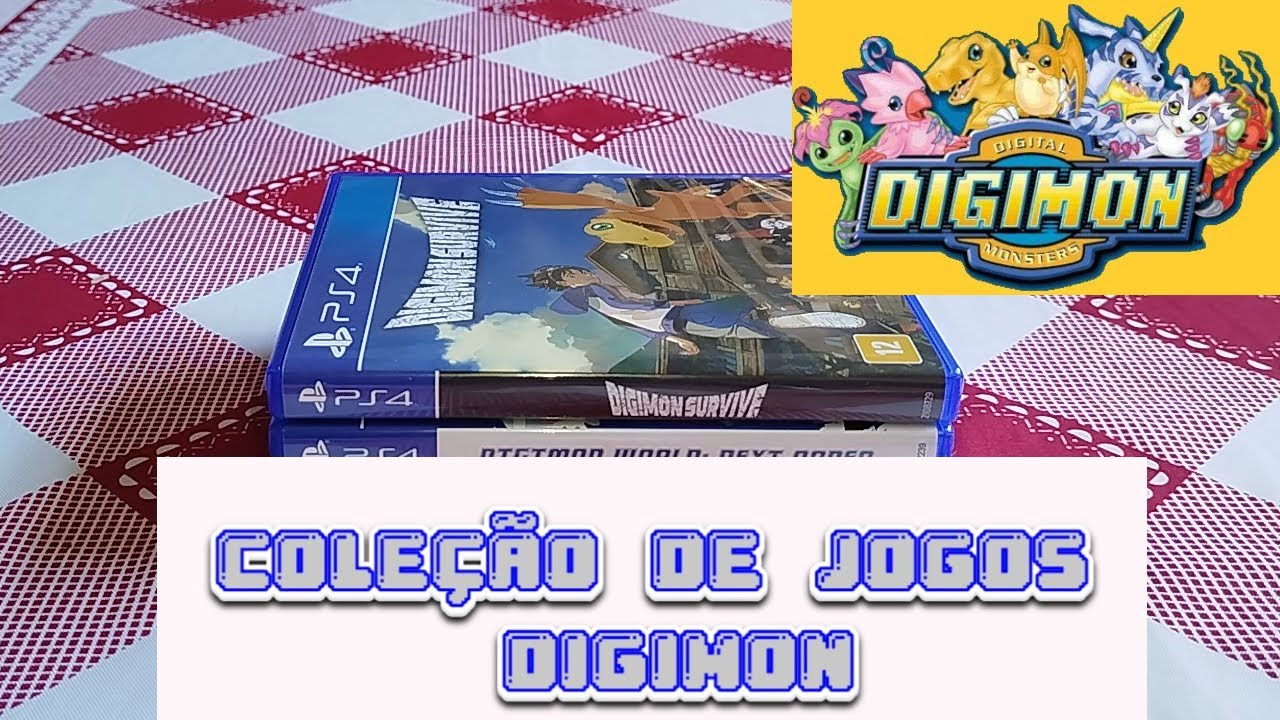 Mostrando TODOS os Meus Jogos da Franquia Digimon