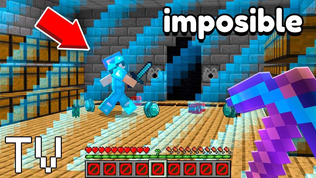 ENCUENTRO una BASE SECRETA IMPOSIBLE de RAIDEAR en MINECRAFT