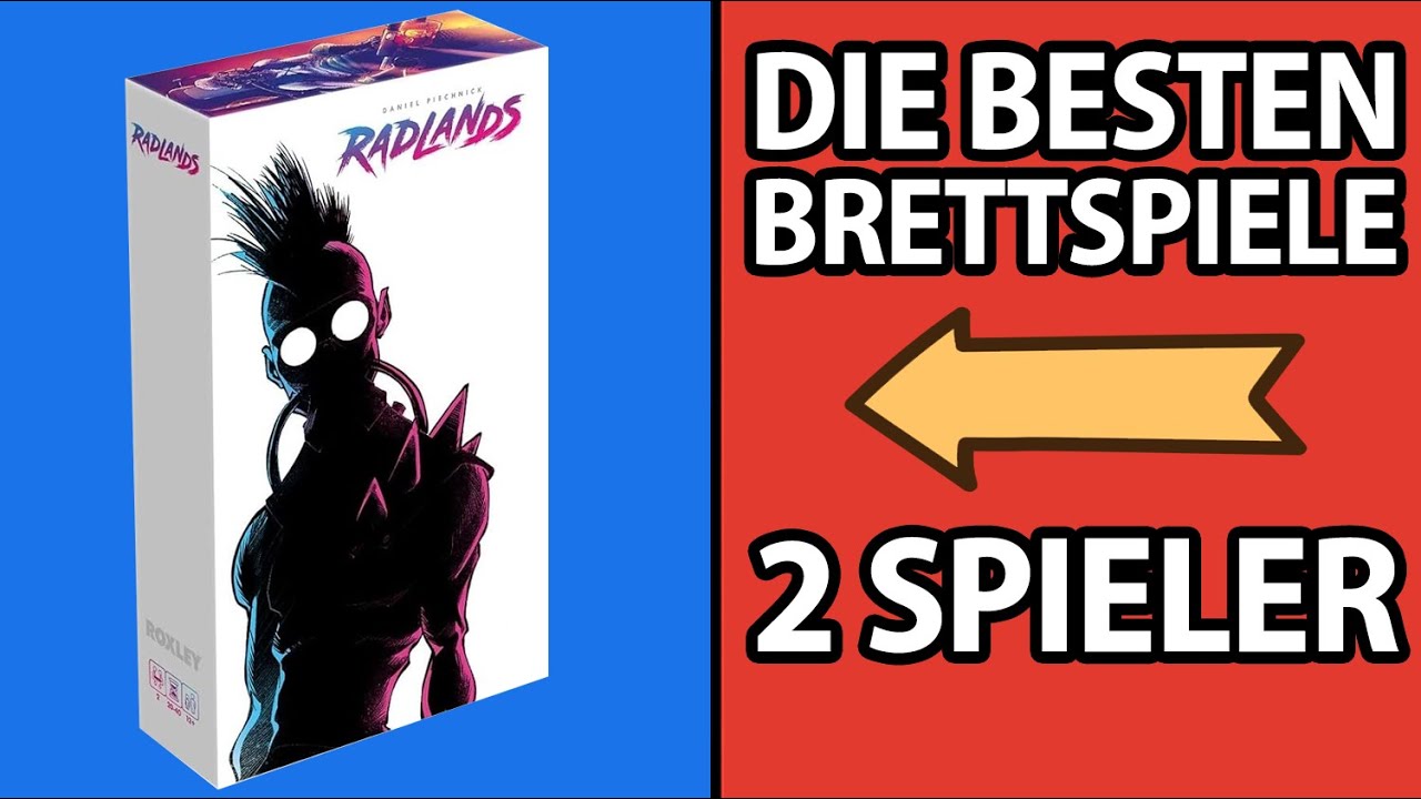 RADLANDS: Das BESTE Brettspiel für 2 Spieler? (Erklärung + Review)