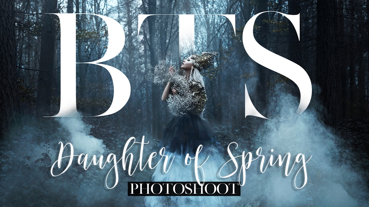 FAIRYTALE PHOTOGRAPHY BTS - DAUGHTER OF SPRING - BELLA KOTAK