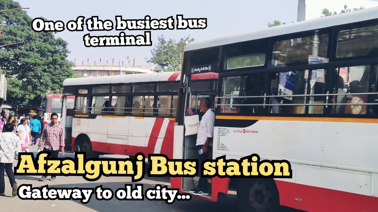 Afzalgunj Bus station... Gateway to Old city | #vlog #hyderabad #travel #youtube #bus #buslovers #yt