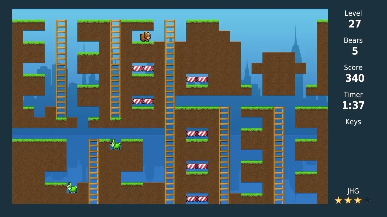 Candy Bear 2 - Levels 21 - 30: Four Stars