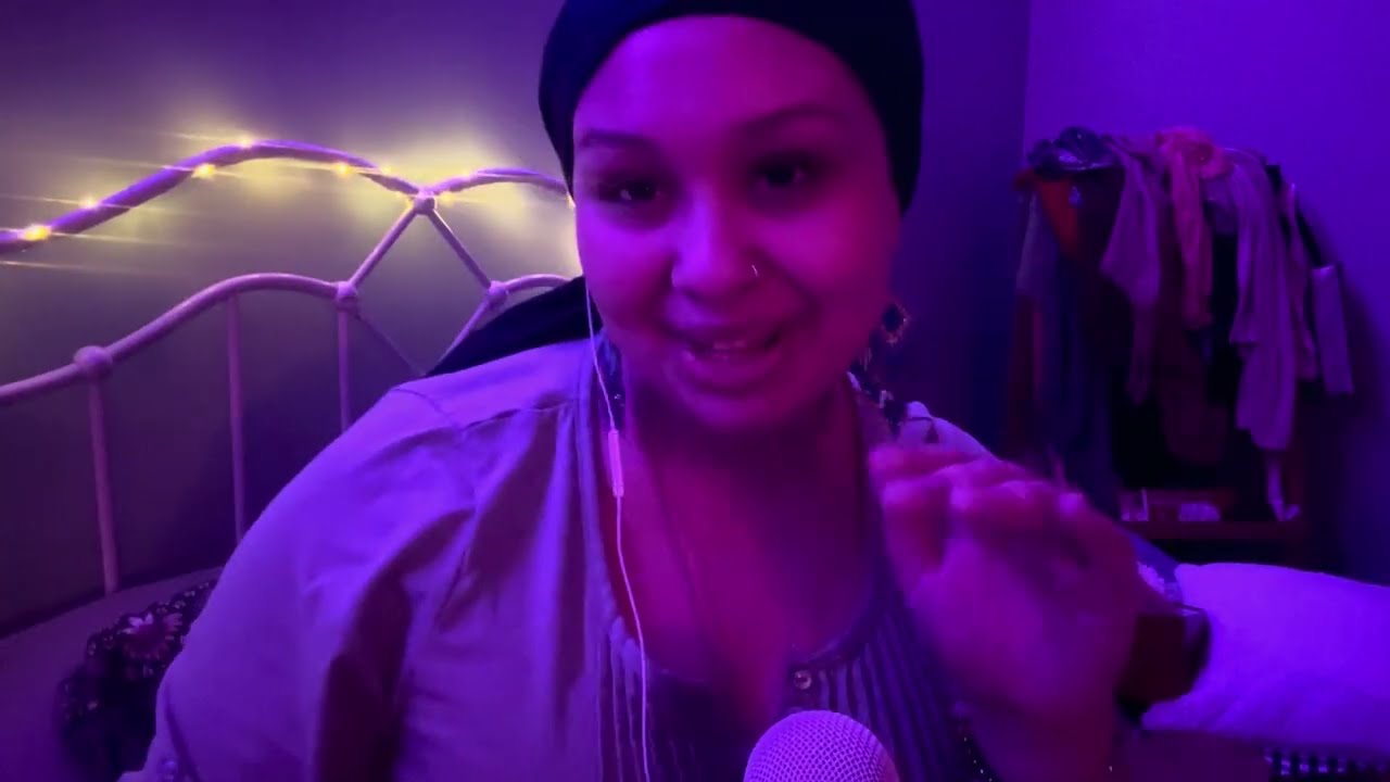 ASMR personal attention, mouth sounds, and repeating “Asma” | Asma’s custom video