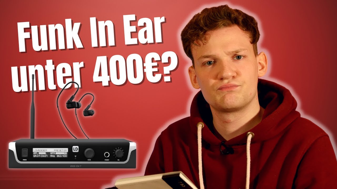 WAS TAUGT eine GÜNSTIGE In Ear FUNKSTRECKE? | LD Systems U500 IEM HP | Review
