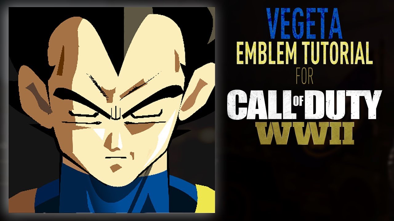 VEGETA Emblem Tutorial (Call of Duty: WWII WW2)