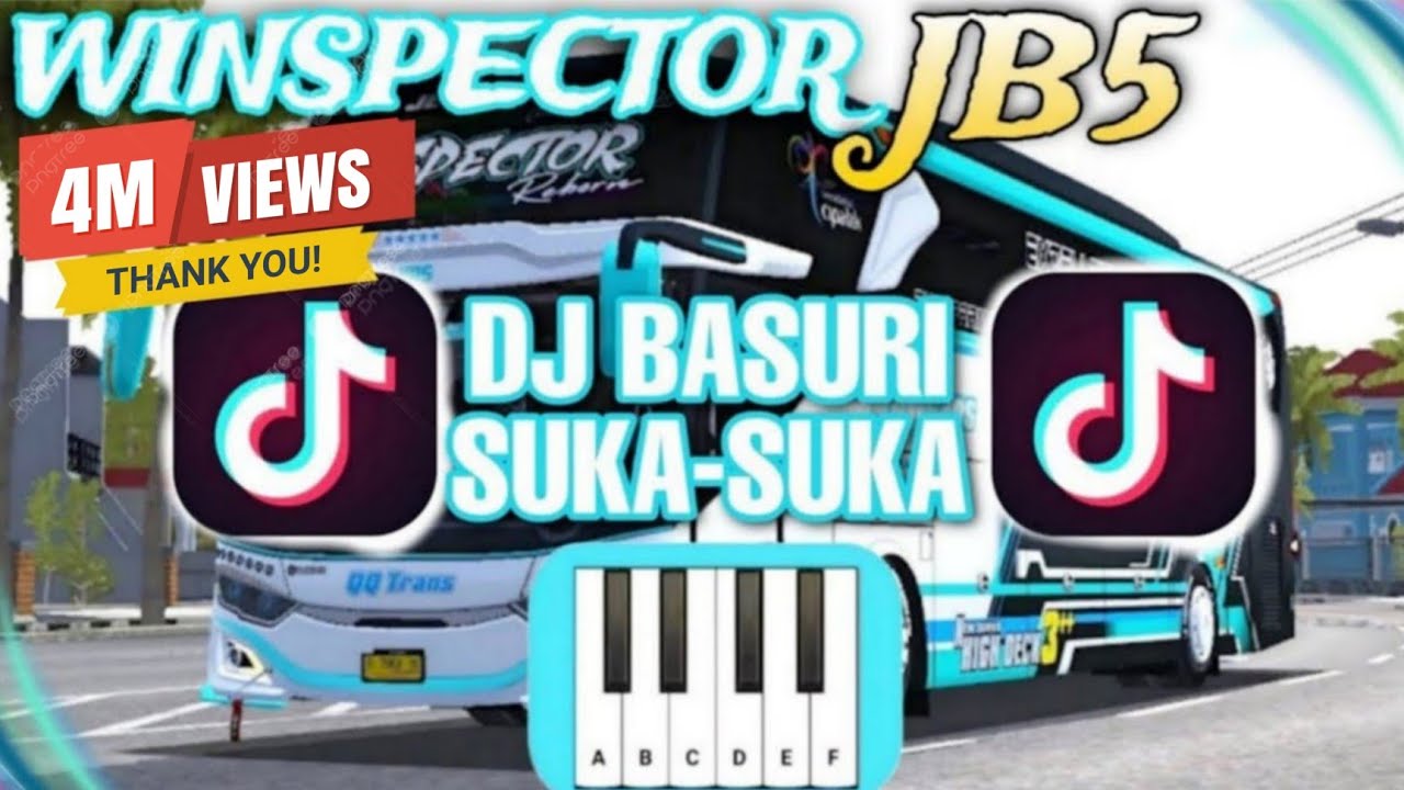 DJ REMIX BASURI WINSPECTOR JB5 TERBARU 2024 - BIKIN GOYANG | SUKA SUKA #basuri  #winspector