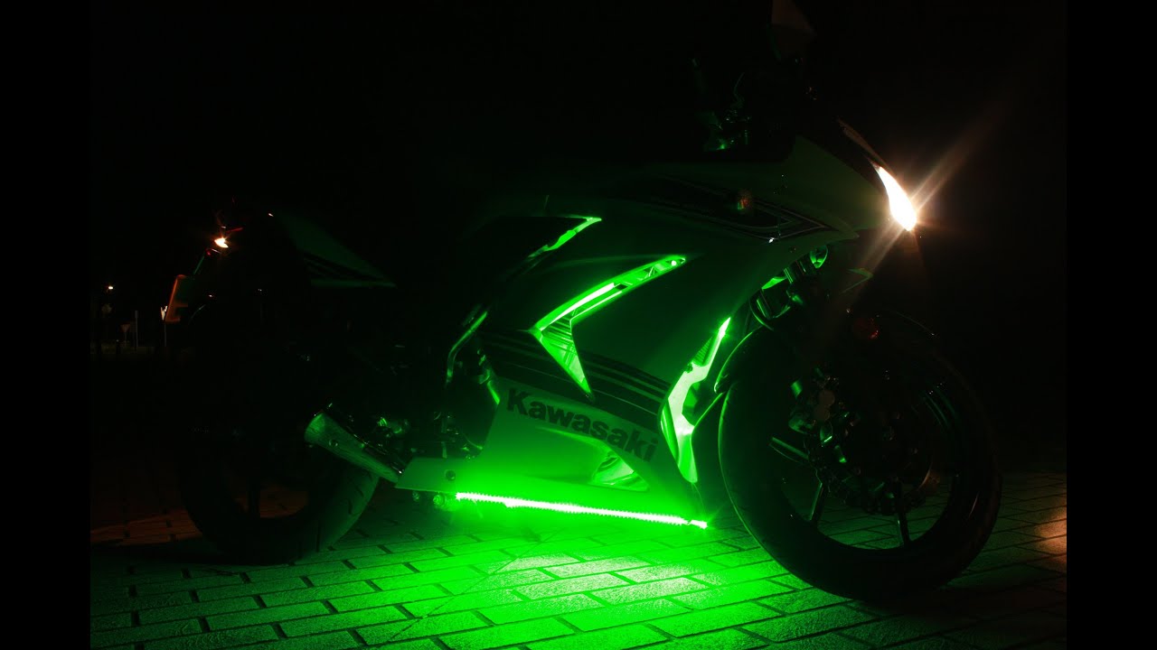 Kawasaki Ninja 250R Underglow LEDs