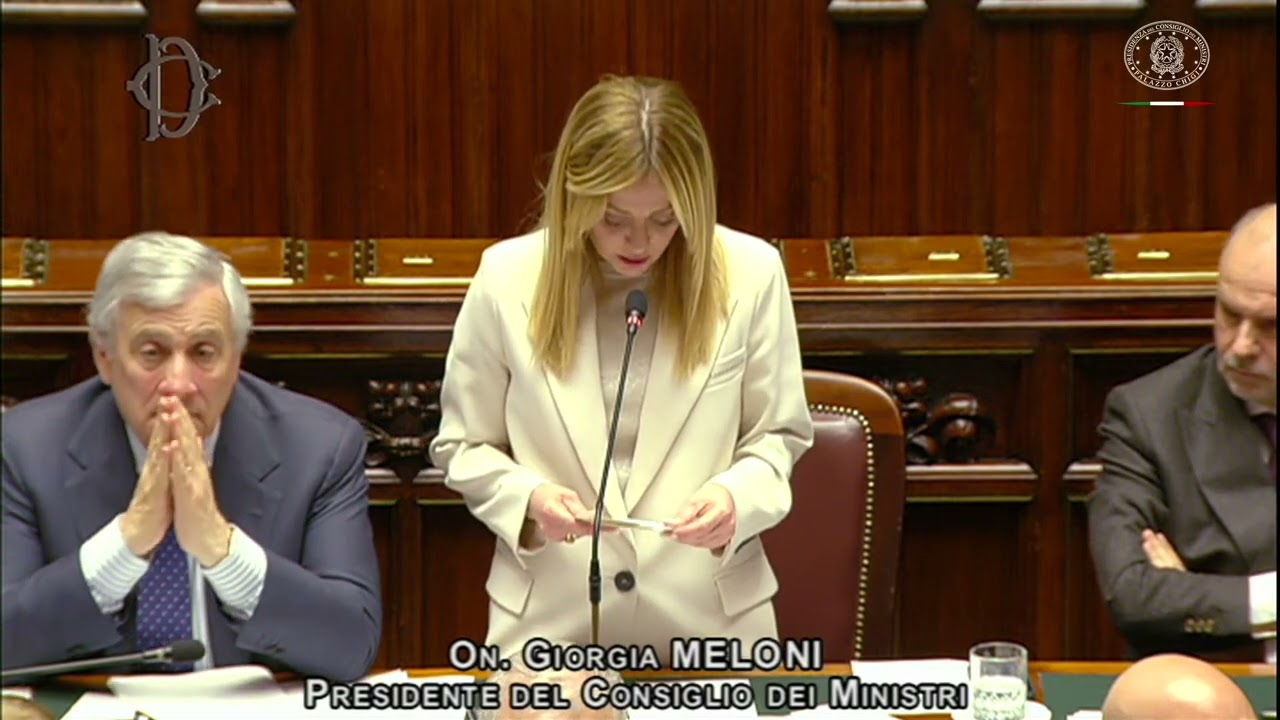 Comunicazioni alla Camera dei Deputati: Giorgia Meloni replica alla Camera.