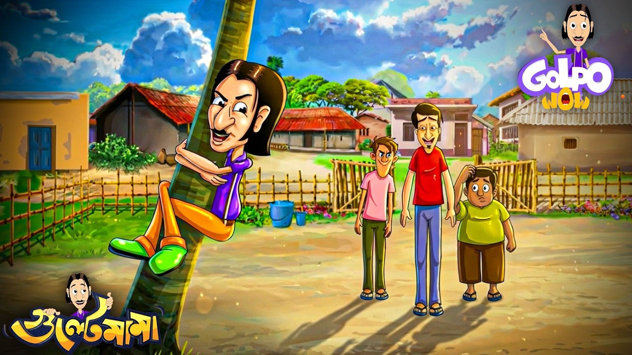 Gulte Mama করে নারকেল গাছে উঠার চেষ্টা | Episode - 87 | Gulte Mama | গুলতে মামা