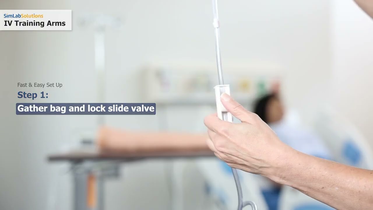 Practice IV Skills at Various Vein Depths with the SimLabSolutions™ Set of Three Diverse IV Arms