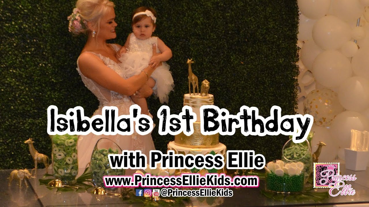 Isibella&rsquo;s 1st Birthday with Princess Ellie and Happy DJ Sako