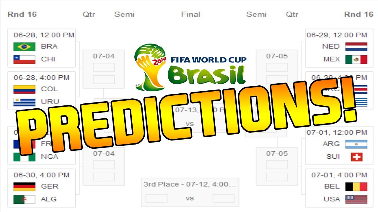FIFA World Cup 2014 Predictions! 