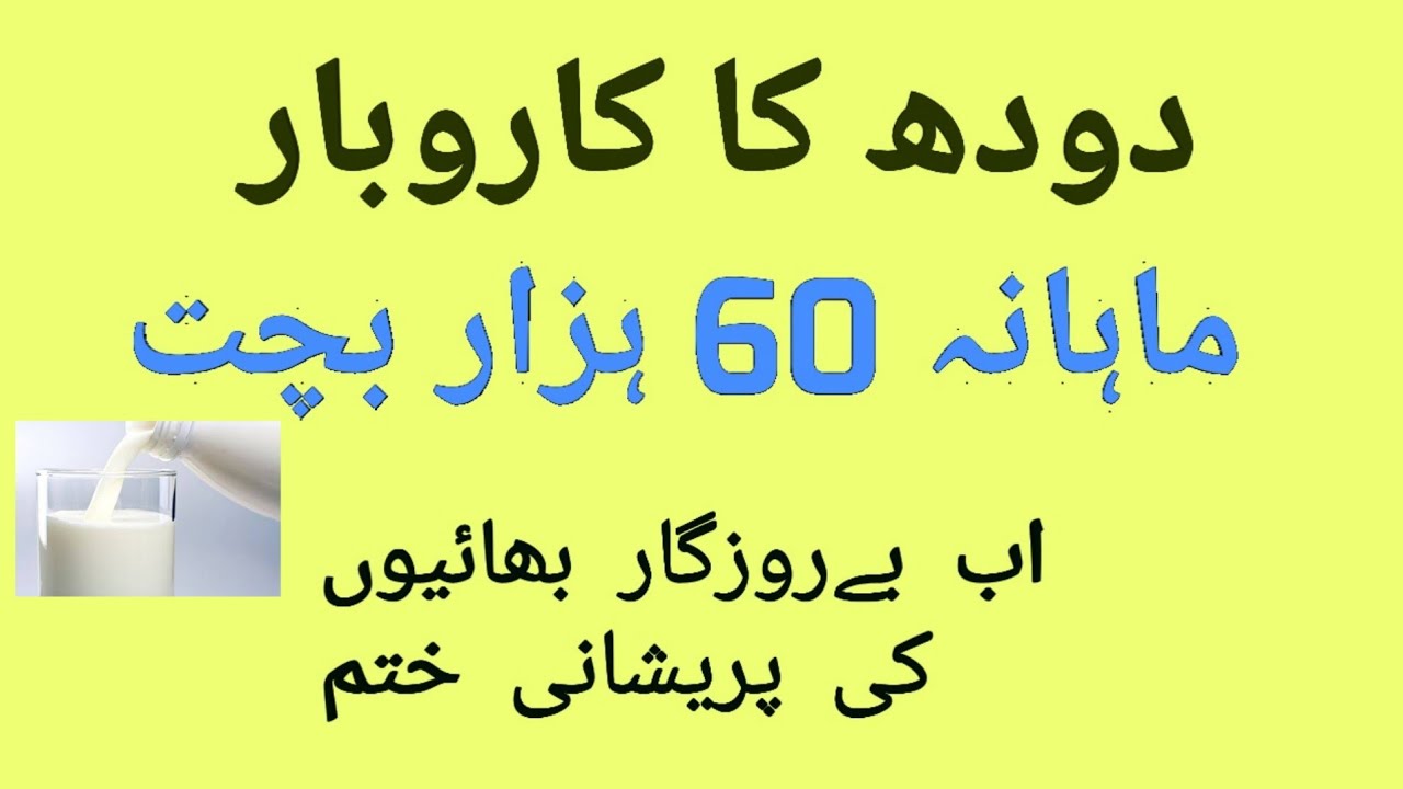 How to start Milk Business with low investment |Start Small Scale Milk business in Pakistan|