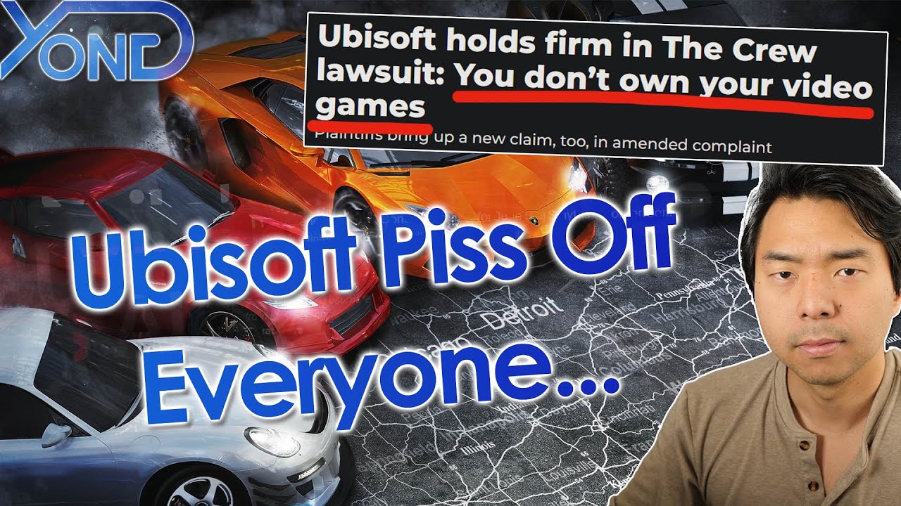 Ubisoft Anger Everyone, Insist You Don't Own Games You Buy Amidst The Crew Ownership Lawsuit