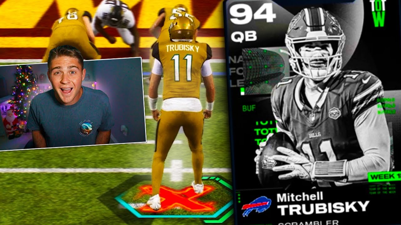 Mitchell Trubisky is UNSTOPPABLE in Madden 26!