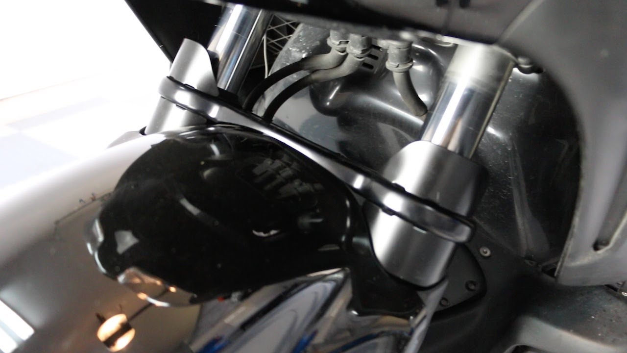 Install SuperBrace Fork Stabilizer on a Honda Goldwing F6B