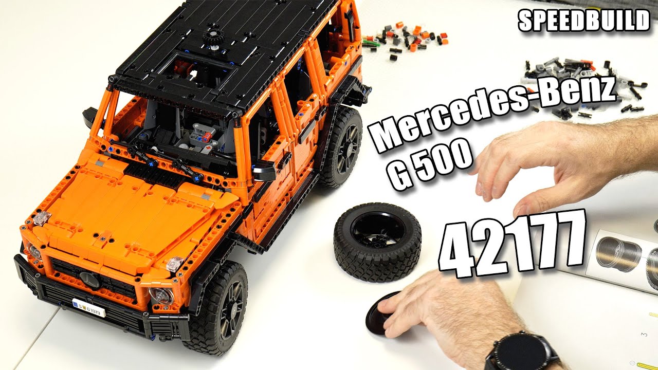 LEGO 42177 Speedbuild | LEGO Mercedes-Benz G 500 | Speed Build 42177 LEGO Technic 2024 Offroad Cars
